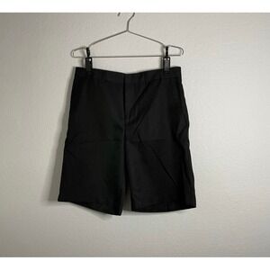 Louis Raphael Golf Mens Black Flat Front Shorts Size 32 Casual Comfort